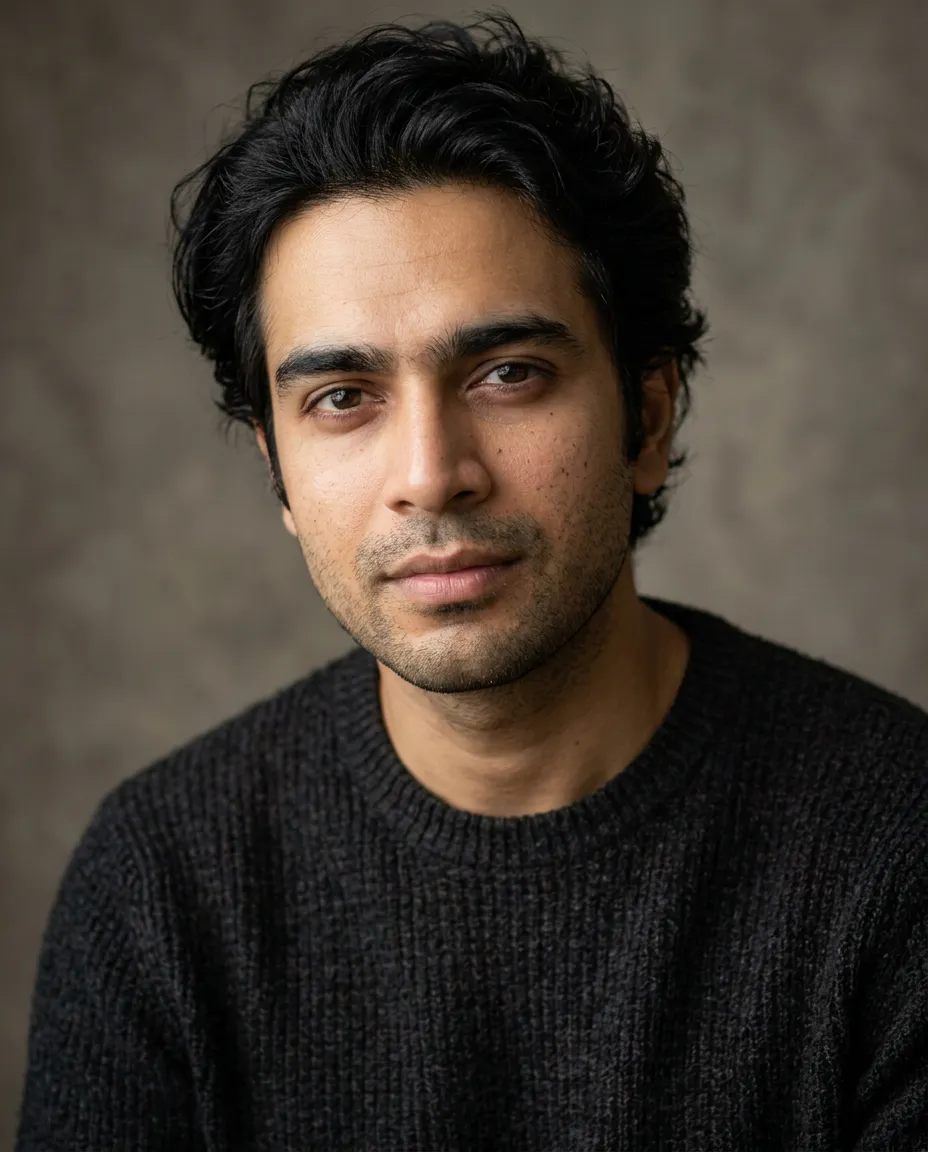 Studio headshot