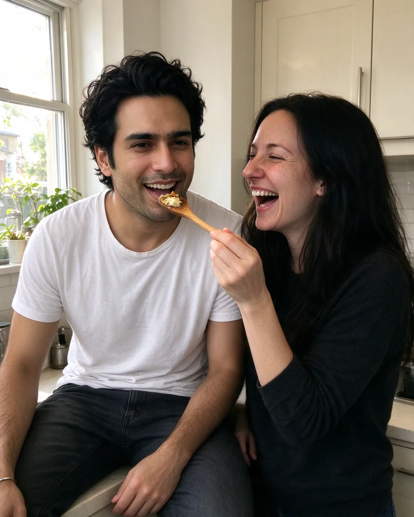 Cooking together