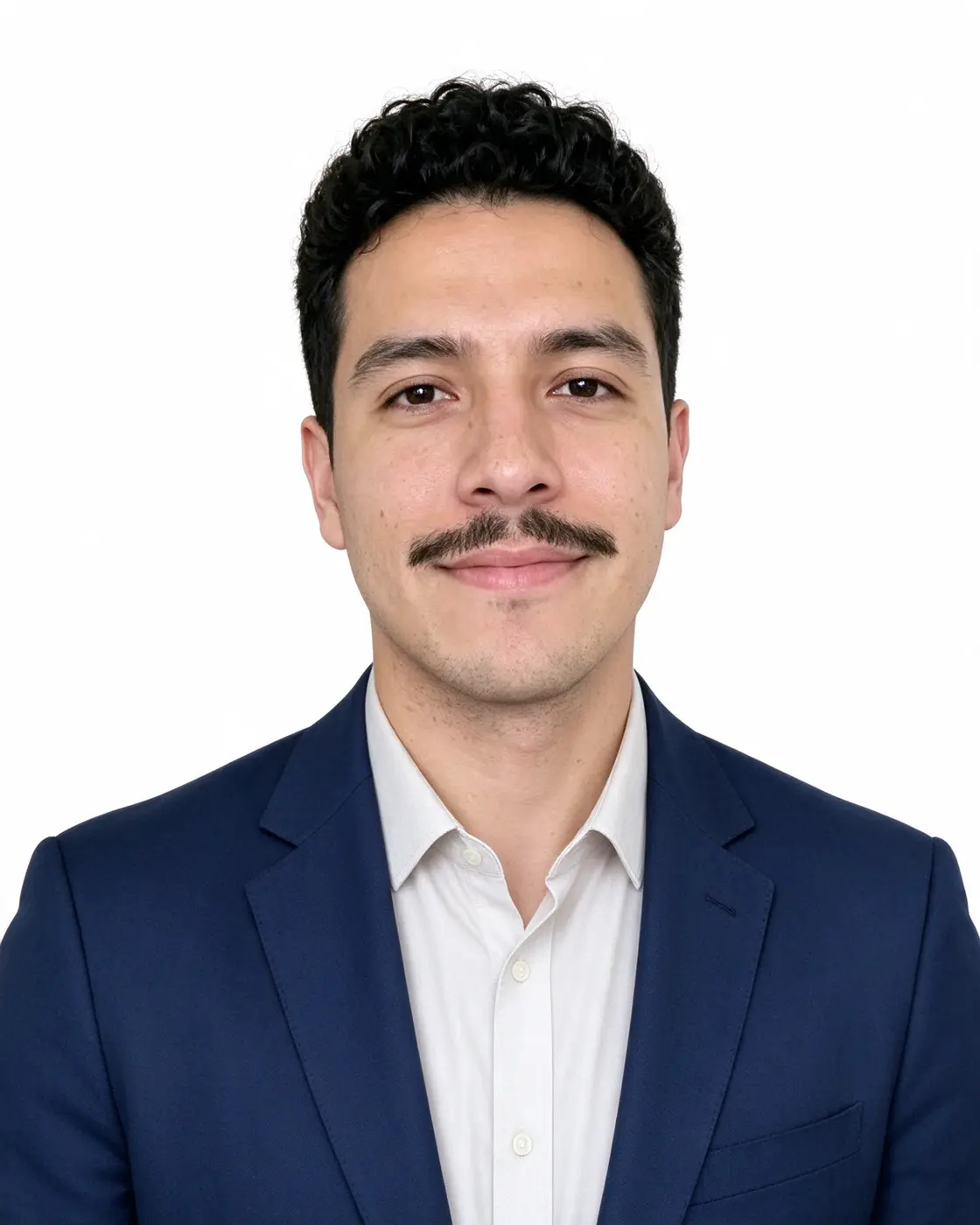 Job photo, white backdrop
