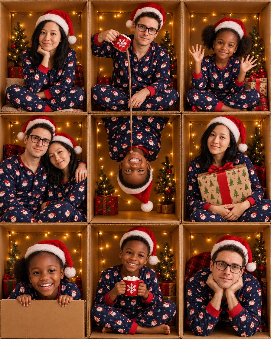 Christmas box family