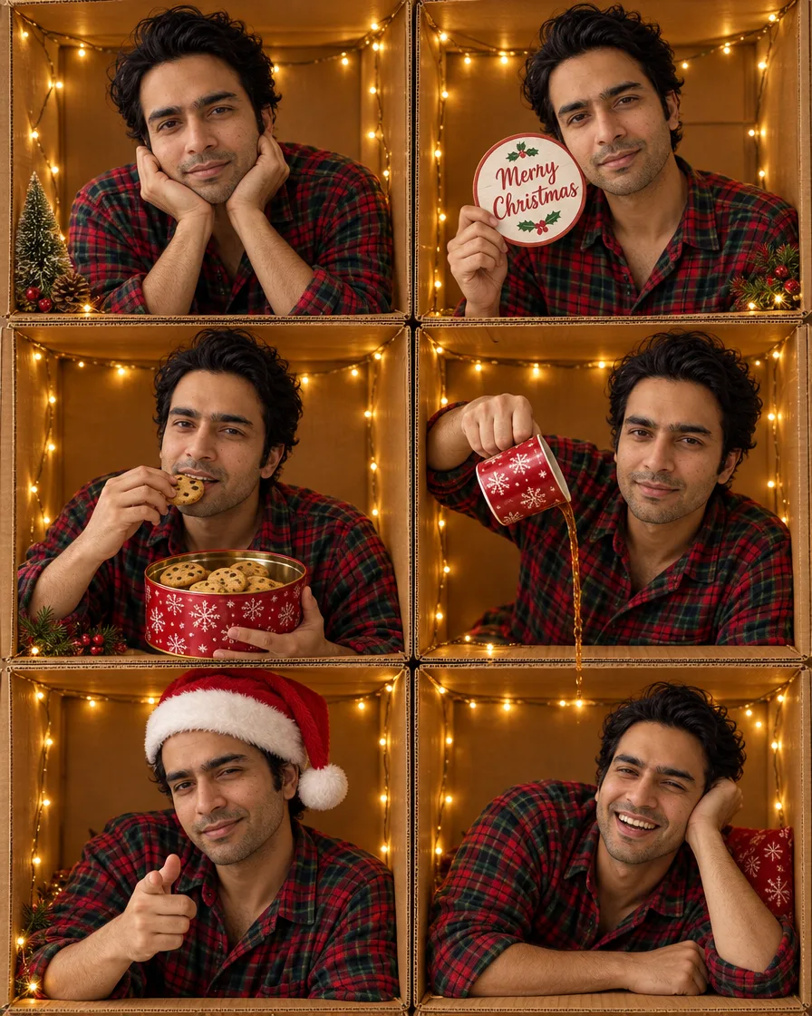 Christmas box, six of me
