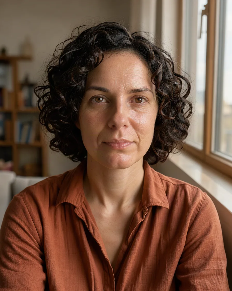 Window light portrait