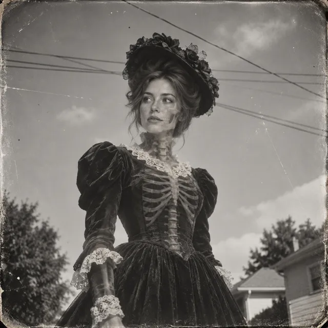 Victorian ghost on a wet plate: Style inspiration · preview imagery