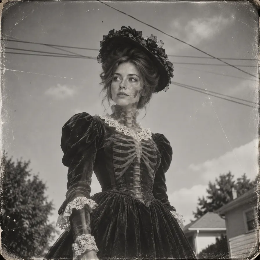 Victorian ghost on a wet plate: Style inspiration · preview imagery