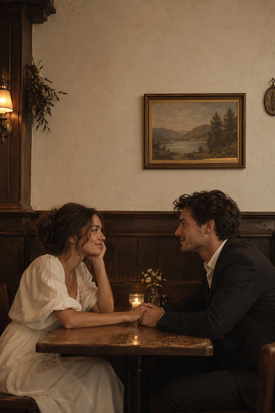 First-date bar booth