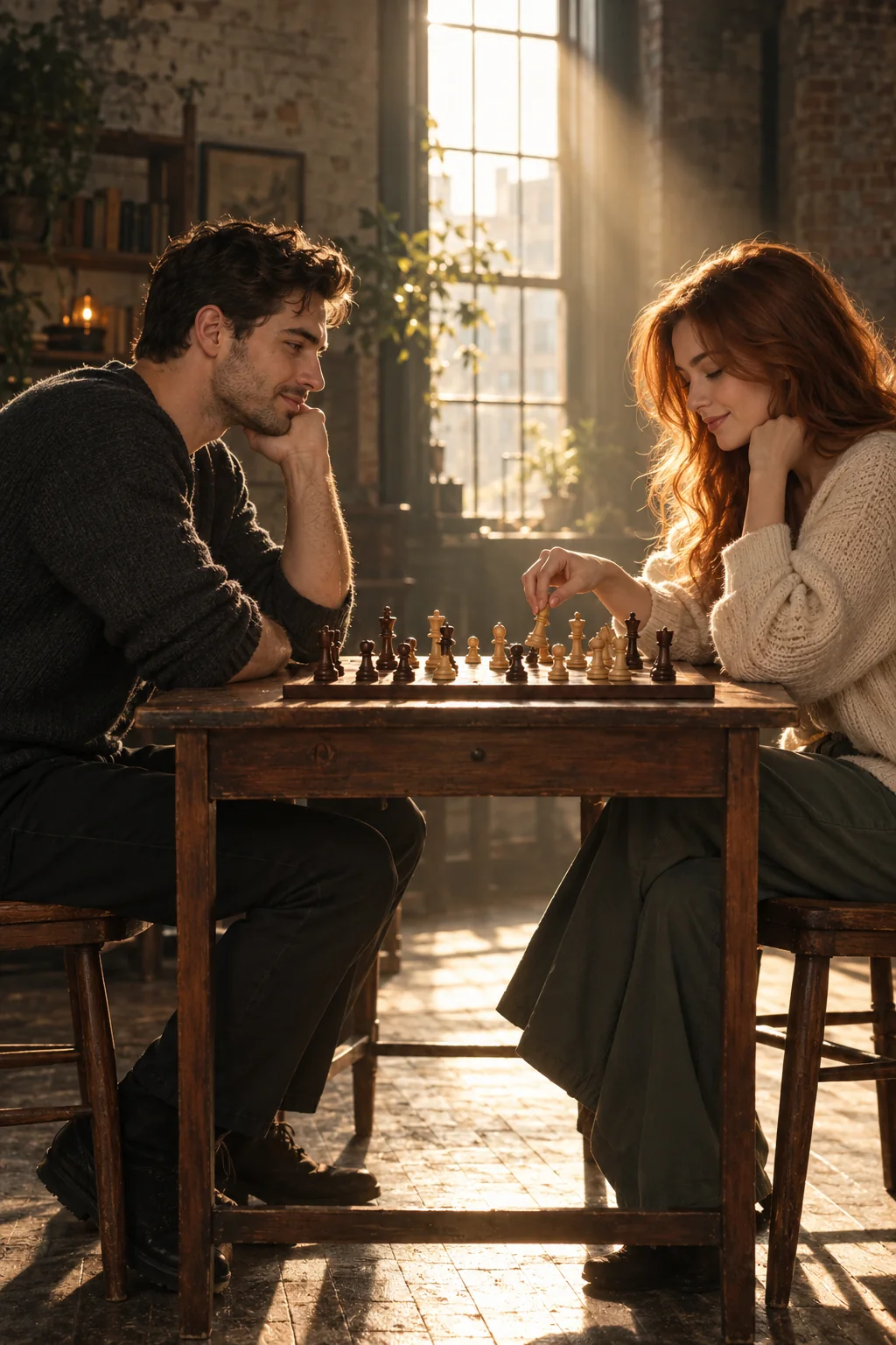 A quiet chess afternoon