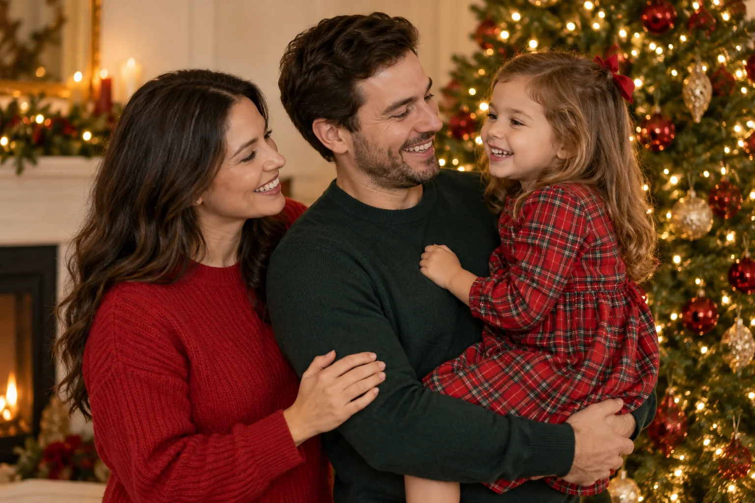 Christmas-tree laughter