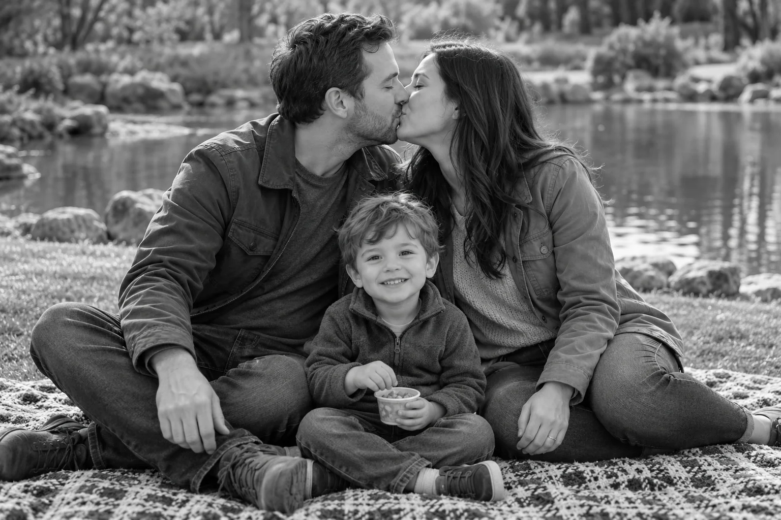 A little family picnic