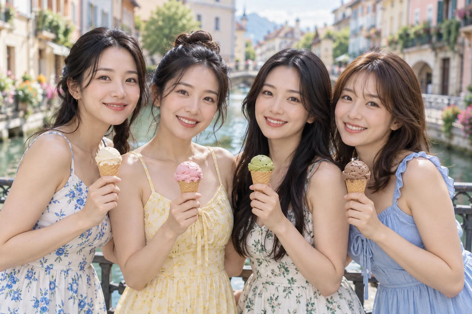 Gelato with friends