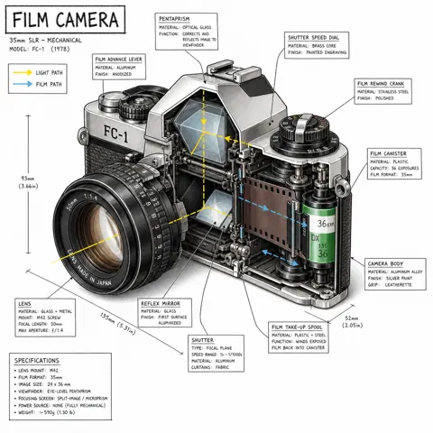 Technische Infografik