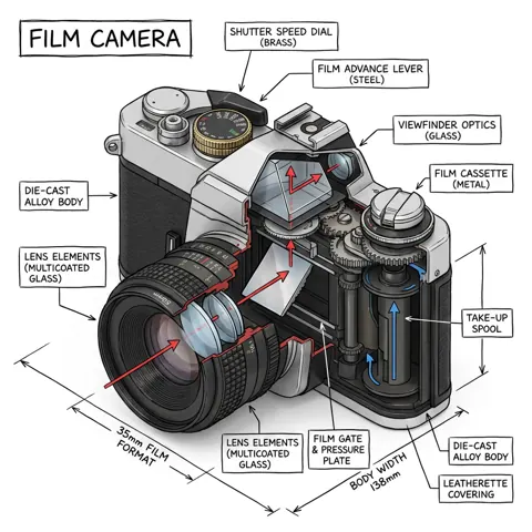 Technische Infografik