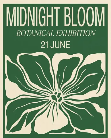 Typografie-Poster